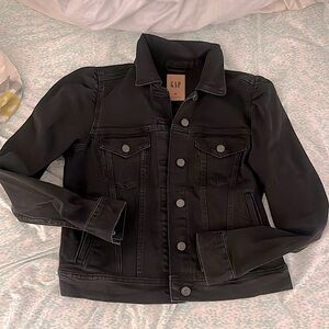 Gap Medium puff sleeve denim jacket